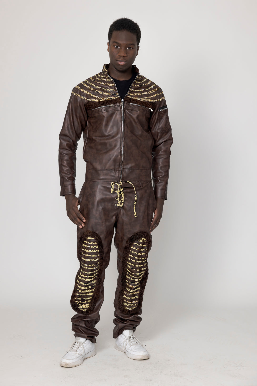 Kunstlederjacke Tyjay
