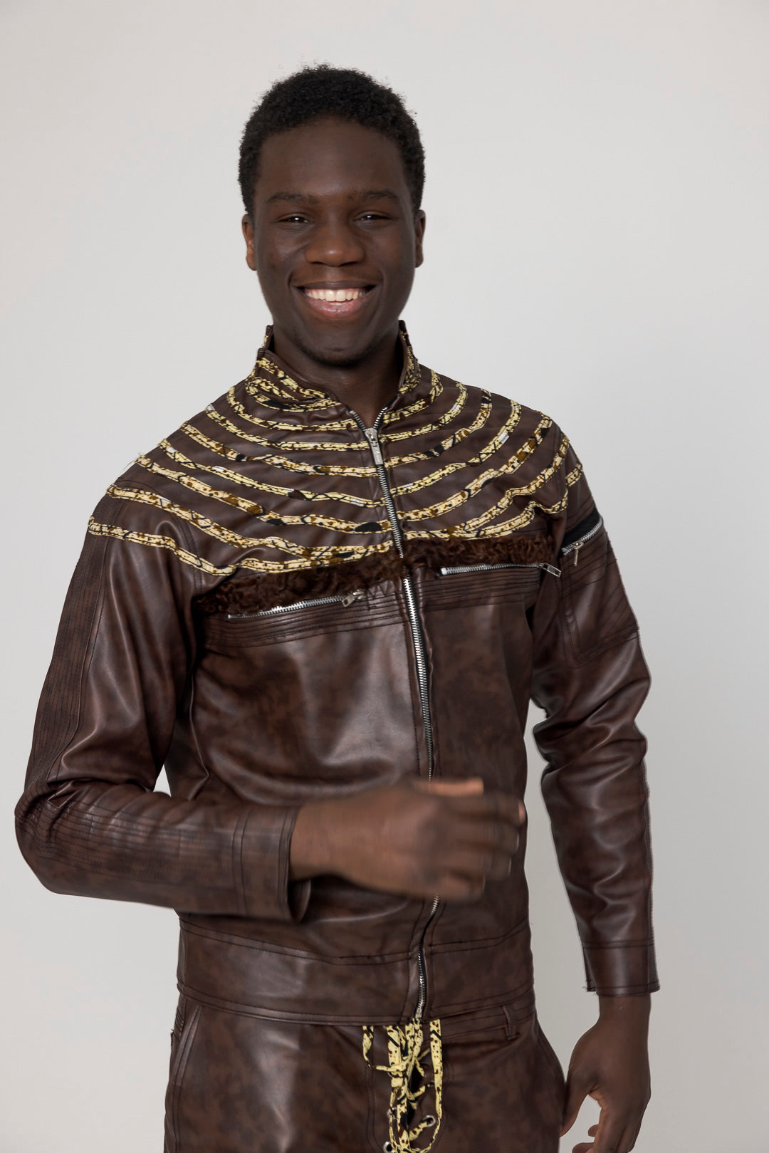 Kunstlederjacke Tyjay